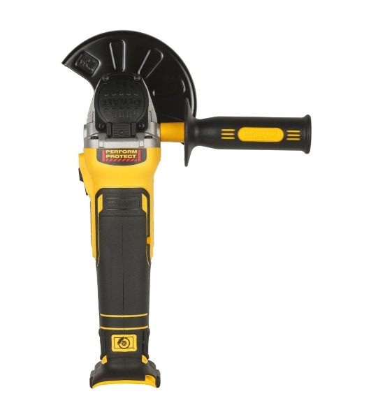 Угловая шлифовальная машина DeWalt DCG405N 18.0 В XR бесщеточная УШМ, 125мм, 9000 об/мин, сдвижной выключатель, без аккумуляторов и з/у, 1.75 к