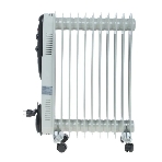 Обогреватель масляный Neoclima NC 9311, белый/черный, 2500 Вт, 25 м2, термостат, фото5