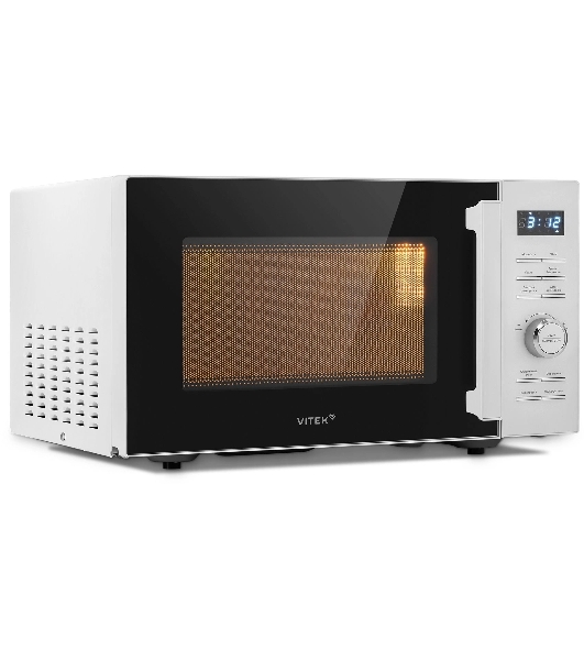 Микроволновая печь Vitek VT-MW1825 белый, 25 л, 900 Вт, переключатели - кнопки, поворотный механизм
