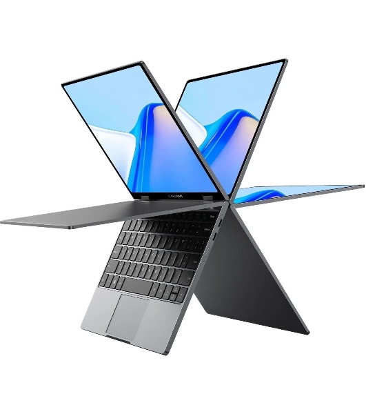 Ноутбук CHUWI MiniBook X touch 10.5'(1920x1200 IPS)/Touch/Intel N-series N150(0.8Ghz)/16384Mb/512SSDGb/noDVD/Int:Intel UHD Graphics/Cam/BT/WiFi/war 1y/0.98kg/Win11Home + мышь