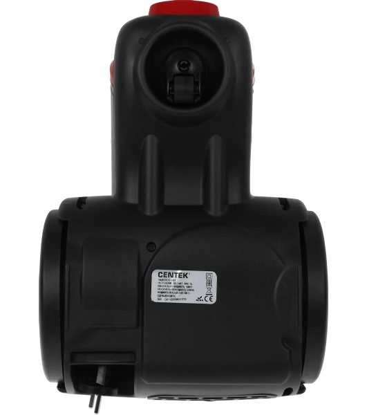 Пылесос Centek CT-2528 Red красный/черный, 350/2000 Вт, уборка сухая, пылесборник циклонный фильтр 1.5 л