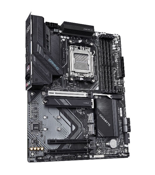 Материнская плата Gigabyte X870 GAMING WIFI6, AM5, AMD X870, 4xDDR5, 4xSATA, 3xM.2, 1xPCIe 5.0 x16, 2xPCIe 3.0 x1, 1xHDMI, 2xUSB-C (DisplayPort Alt Mode), 1x2.5Gb LAN, Wi-Fi 6, Bluetooth 5.3, 2xUSB-C 40Gbps, 1xUSB-A 10Gbps, 3xUSB-A 5Gbps, 4xUSB-A 2.0, 3x3.5 мм, 7.1, ATX