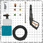 Мойка высокого давления Bort BHR-2300-PRO 93416299 2300 Вт, максимальное давление 170 бар, рабочее давление 130 бар, 8 л/мин, 7.4 кг, набор акссесуаров 10 шт, фото7