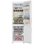 Холодильник Haier C2F636CWRGU1 белый двухкамерный 256/108 л морозилка снизу, No Frost, фото3