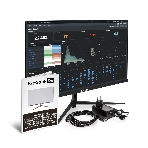 Монитор 27' ExeGate EZ2707TA ProSmart IPS 1920x1080, 75 Гц, 5 мс, 16:9, 250 кд/м², 1xHDMI, 1xVGA, 1xDP, 3.5 мм, черный, фото5