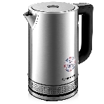 Чайник электрический BRAYER BR1060 2200 Вт, 1.7 л, стальной/черный, фото2