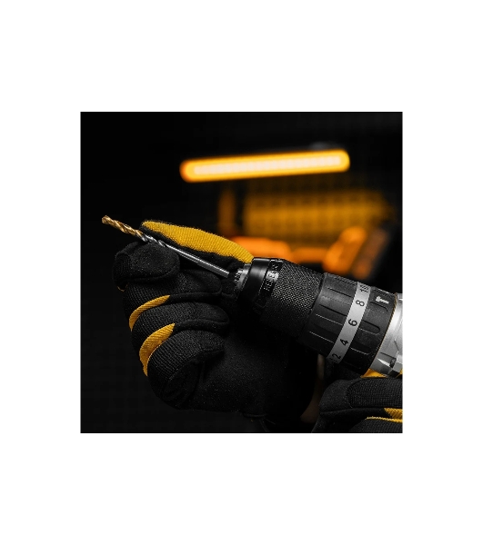 Сверло спиральное по металлу Denzel 5 x 86мм, Р6М5, Golden Tip