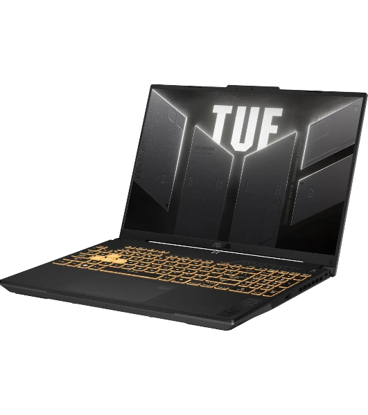 Ноутбук ASUS TUF F16 FX608JPR-RV098 16'(1920x1200 (матовый, 165Hz) IPS)/Intel Core i5 14450HX (2.4Ghz)/16Gb/1024PCISSDGb/noDVD/Ext:nVidia GeForce RTX 5070(8192Mb)/Cam/BT/WiFi/90WHr/war 1y/2.2kg/Jaeger Gray/DOS