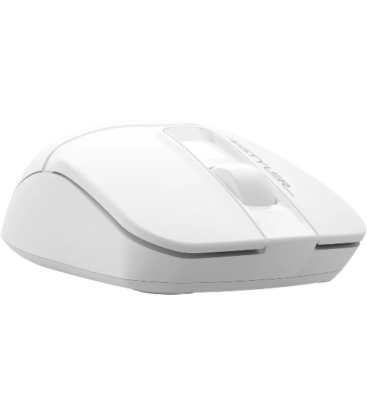 Мышь беспроводная A4Tech Fstyler FG12S белый, 1200 dpi, радиоканал, USB, кнопки - 3