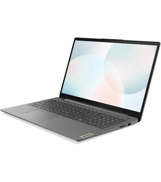 Ноутбук Lenovo IdeaPad 3 15IAU7 i3-1215U 8Gb SSD 256Gb Intel UHD Graphics 15,6 FHD IPS Cam 45Вт*ч No OS Серый 82RK013NRK