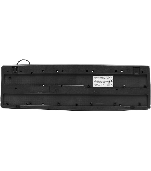 Клавиатура проводная Defender Concept HB-164, USB, черный
