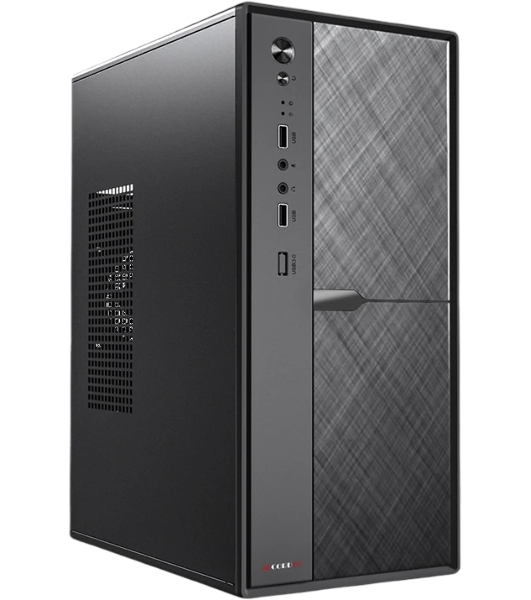Корпус ACCORD ACC-1603, Mini-Tower, чёрный
