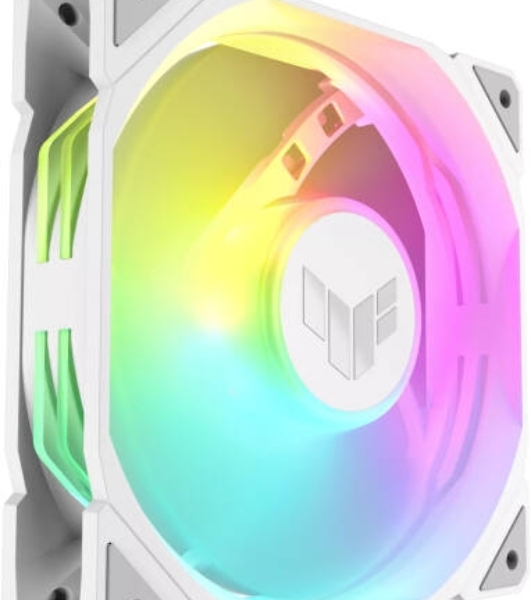 Вентилятор в корпус ASUS TUF GAMING TR120 FAN ARGB WHITE 3IN1 белый, 120x120x28 мм, 2000 об/мин, 29 дБ, 4 pin