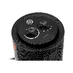 Тепловентилятор керамический Denzel DTFC-1200S, черный, 600/1200 Вт, 12 м2, 3 режима, термостат, фото6