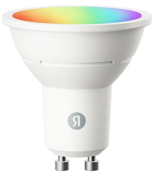 Умная лампочка Яндекс, GU10, RGb, 520 Лм, Matter over Wi-Fi