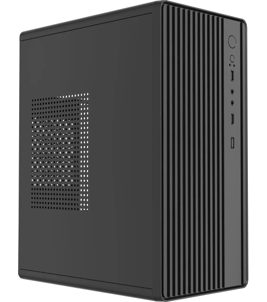 Компьютерный корпус Accord ACC-M258-01B черный без БП mATX 4x120мм 2xUSB2.0 audio
