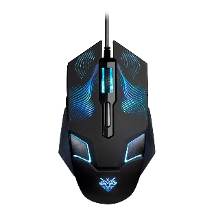 Мышь проводная Smartbuy (SBM-743G-K) RUSH черная