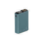 Портативный аккумулятор OLMIO QS-10, 10000mAh, 22.5W QuickCharge3.0/PowerDelivery, LCD, темно-зеленый, фото 1