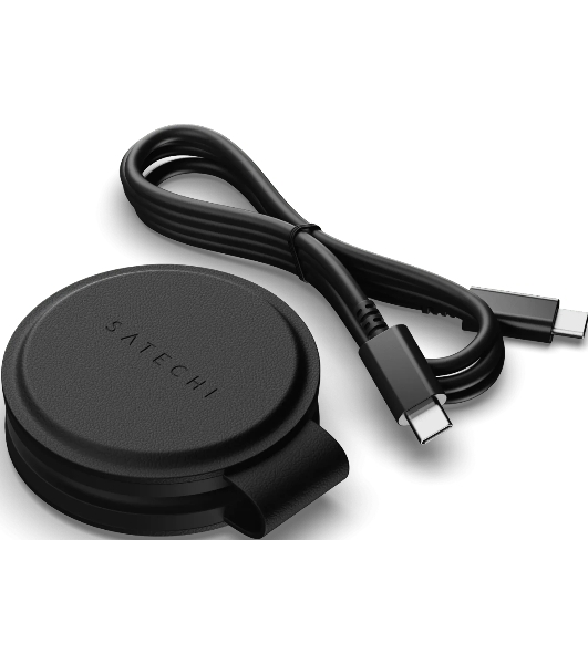 Переносное зарядное устройство Satechi Qi2 OntheGo 2-in-1 Wireless Charger, черный