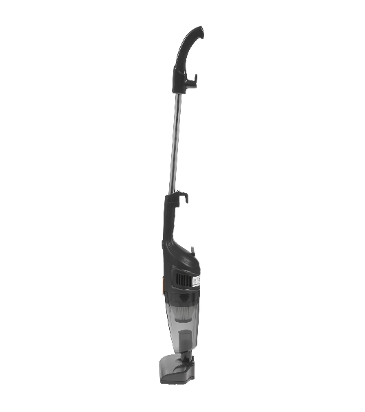 Пылесос вертикальный Deerma DX115C черный, питание от сети, 600 Вт, уборка сухая, пылесборник 1.2 л