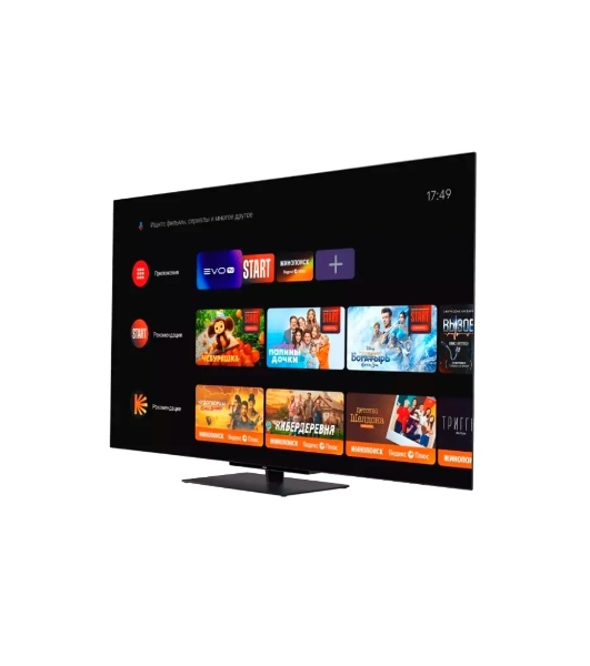 Телевизор Haier 77' DC0017M00RU S9 Pro черный OLED UHD 4K 120Hz Smart TV Android TV 3GB/32GB