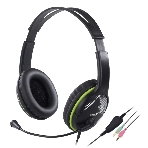Гарнитура Genius HS-400A черный, проводная, фото 1