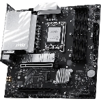 Материнская плата MSI PRO B860M-P WIFI6E, LGA 1851, Intel B860, 4xDDR5 (до 256 ГБ), 4xSATA, 2xM.2 (1xPCIe 5.0, 1xPCIe 4.0), 1xPCIe 5.0 x16, 1xPCIe 4.0 x16, 1xVGA, 1xHDMI, 2xDP, 1x2.5Gb LAN, Wi-Fi 6E, Bluetooth 5.3, 3xUSB-A 5Gbps, 2xUSB-A 2.0, 3x3.5 мм, 7.1, чёрный, mATX, фото3