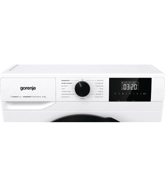 Стиральная машина Gorenje W1NGPI72SBS/C белый, загрузка фронтальная 7 кг, 1200 об/мин., класс: А