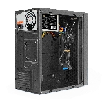 Компьютерный корпус Minitower ExeGate BAA-113U-UNS350 (mATX, БП UNS350 с вент. 12см, 2хUSB+1хUSB 3.0, аудио, черный), фото3