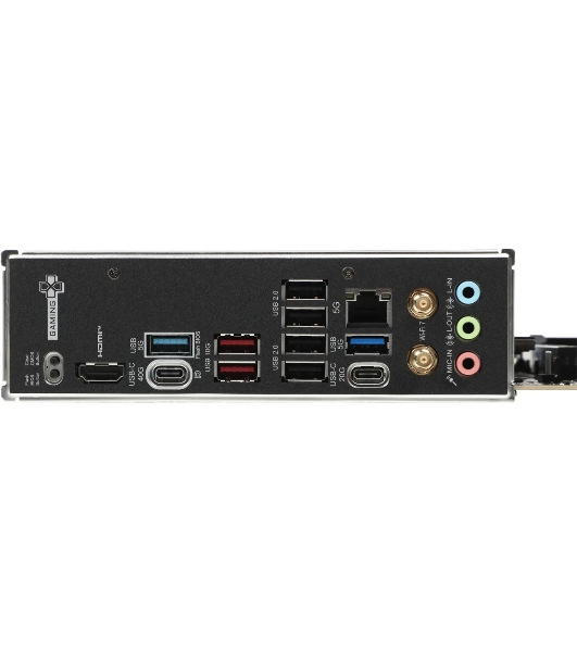 Материнская плата MSI X870E GAMING PLUS WIFI, AM5, AMD X870E, 4xDDR5, 4xSATA, 3xM.2, 1xPCIe 5.0 x16, 1xPCIe 4.0 x4, 2xPCIe 3.0 x1, 1xHDMI, 1xUSB Type-C, 1x5Gb LAN, Wi-Fi 7, Bluetooth 5.4, 2xUSB-C 20Gbps, 1xUSB-C 40Gbps, 2xUSB-A 5Gbps, 2xUSB-A 10Gbps, 4xUSB-A 2.0, 3x3.5 мм, 7.1, ATX