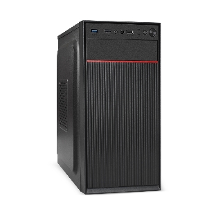 Компьютерный корпус Minitower ExeGate BAA-113U-UNS350 (mATX, БП UNS350 с вент. 12см, 2хUSB+1хUSB 3.0, аудио, черный)