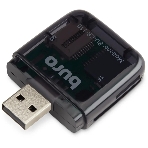 Кард-ридер Buro BU-CR-110 черный/MMC/MS/MS Duo/MS Micro M2/MS Pro/RS-MMC/SD/SDHC/TF/micro-SD/miсro-SDHC/USB 2.0/пластик, фото5