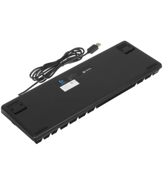 Клавиатура Logitech G412 TKL SE проводная, USB Type-A, чёрный