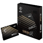 Накопитель SSD MSI SPATIUM S270, 240Gb, 2.5', SATA III, R/W 500/400, фото2