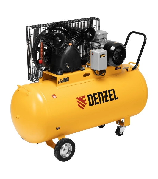 Компрессор воздушный Denzel рем. привод BCV 5500-T/270, 5,5 кВт, 270 литров, 850 л/мин