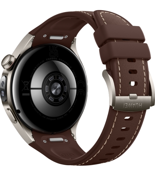 Умные часы Huawei Watch 5 46mm RTS-AL00, 1.5' AMOLED, eSIM, Wi-Fi, Bluetooth 5.2, NFC, WR50, коричневый