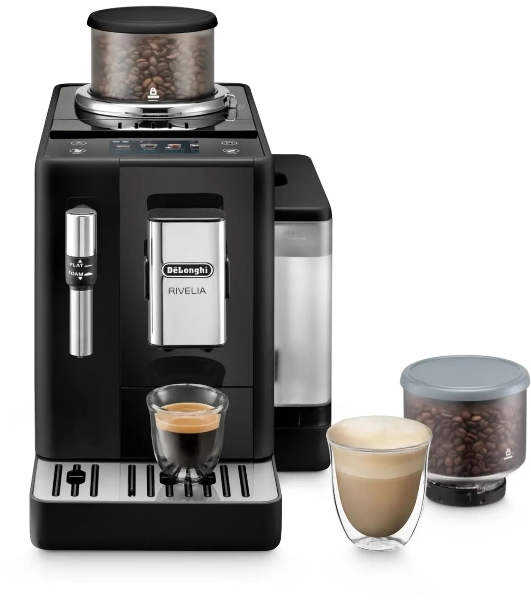 Кофемашина автоматическая Delonghi EXAM440.35.B черный, исп. кофе - молотый/зерновой 1,4 л, 1450 Вт, 19 Бар