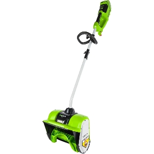 Снегоуборщик аккумуляторный GreenWorks GD40SSK4, 40V, 30 см, бесщеточный, с 1хАКБ 4 А.ч и ЗУ 2600807UB