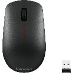 Мышь беспроводная Lenovo 400 черный, 1200 dpi, радиоканал, USB, кнопки - 3, фото 1
