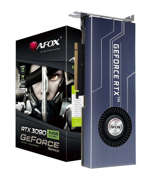 Видеокарта Afox RTX3090 24GB GDDR6X 384bit 3xDP HDMI BLOWER RTL