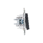 Выключатель IEK SKANDY SK-V09G 2-кл. 10А с индикацией графит SK-V20-1-10-K53, фото4