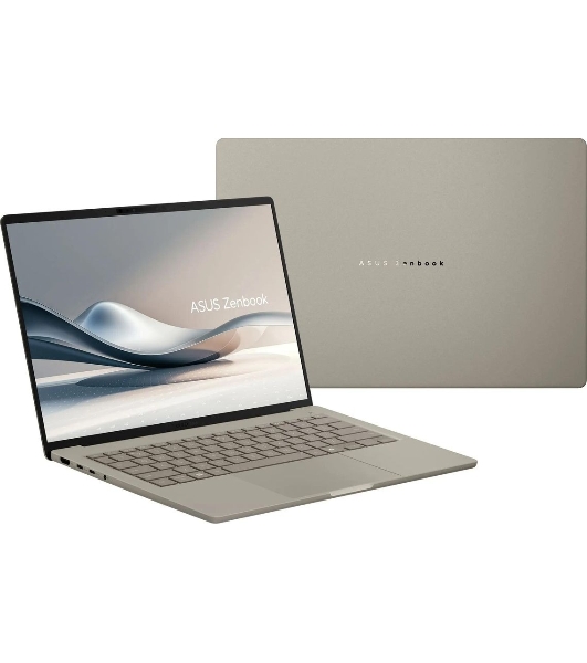 Ноутбук Asus Zenbook 14 UX3407NA-QD100W/14'/OLED/Qualcomm Snapdragon X2 Elite/32Gb/1Tb SSD/Qualcomm Adreno/Windows 11 Home/бежевый/0.99kg