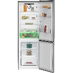 Холодильник Beko B3RCNK365HX нержавеющая сталь двухкамерный 368л морозилка снизу, No Frost, фото3
