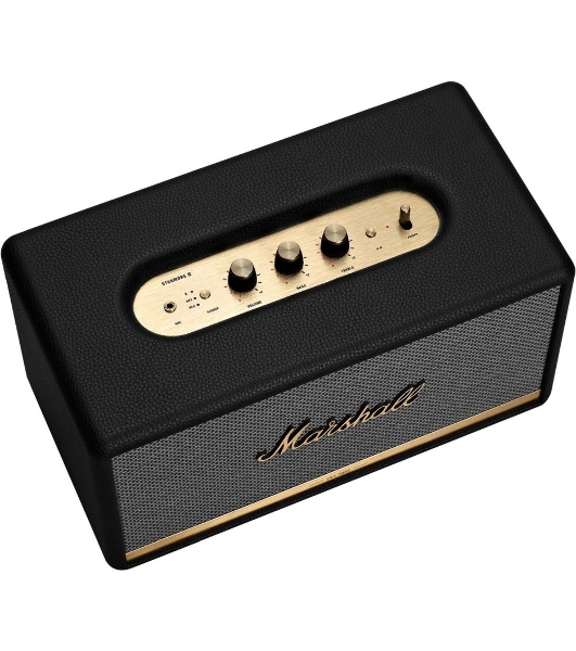 Колонка портативная Marshall Stanmore II черный/золотистый 80W 2.1 BT/3.5Jack 10м (1001902)