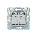 Выключатель IEK SKANDY SK-V09G 2-кл. 10А с индикацией графит SK-V20-1-10-K53, фото5