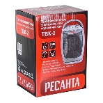Тепловентилятор Ресанта ТВК-2, серебристый, 900/1800 Вт, 18 м2, термостат, поворот корпуса 67/2/4, фото7