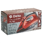 Утюг Delta DL-755 черный/оранжевый, 2200 Вт, 23 г/мин, 125 г/мин, 250 мл, фото2