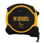 Рулетка Denzel 5м х 25мм, двухкомп. корпус, магнитный обрезиненный зацеп, фото2