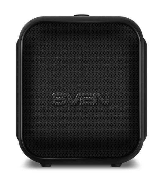 Портативная колонка SVEN PS-880, черный, 1.0, 110 Вт (RMS), Bluetooth, FM, USB, microSD, LED-дисплей, аккумулятор