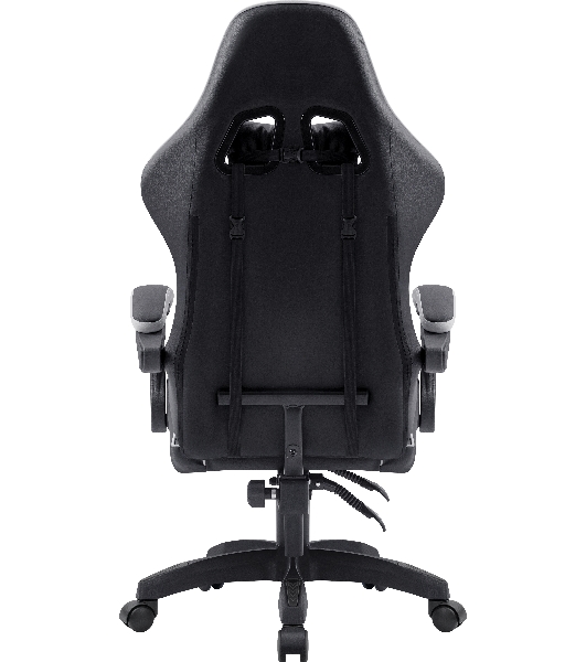 Кресло игровое Defender Companion черный/белый, класс 3, металл, PU